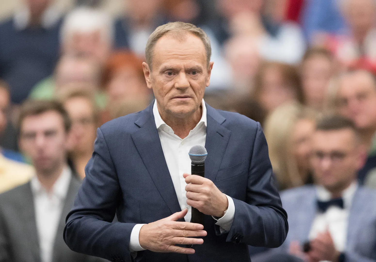 Komu kibicuje Tusk?