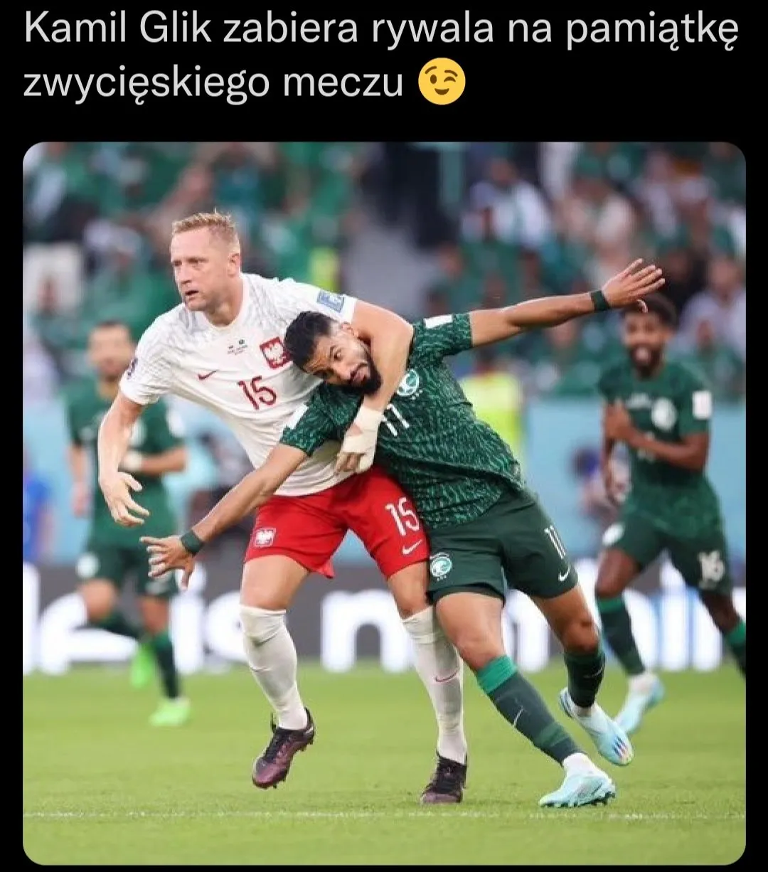 Po udanym meczu