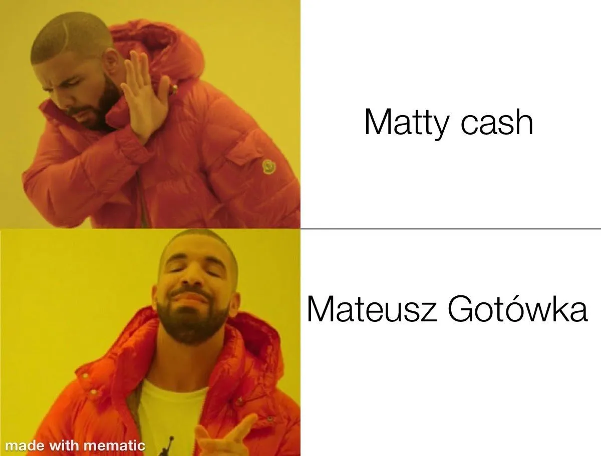Mateusz, nie Matty