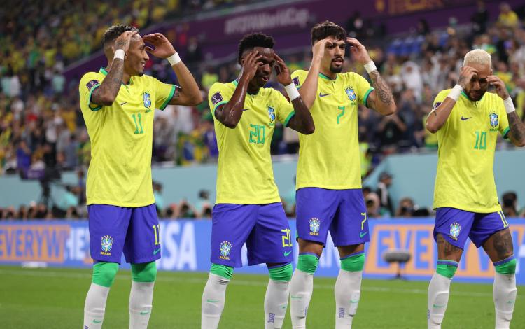 Brazylia z przytupem awansowała do ćwierćfinału piłkarskich mistrzostw świata