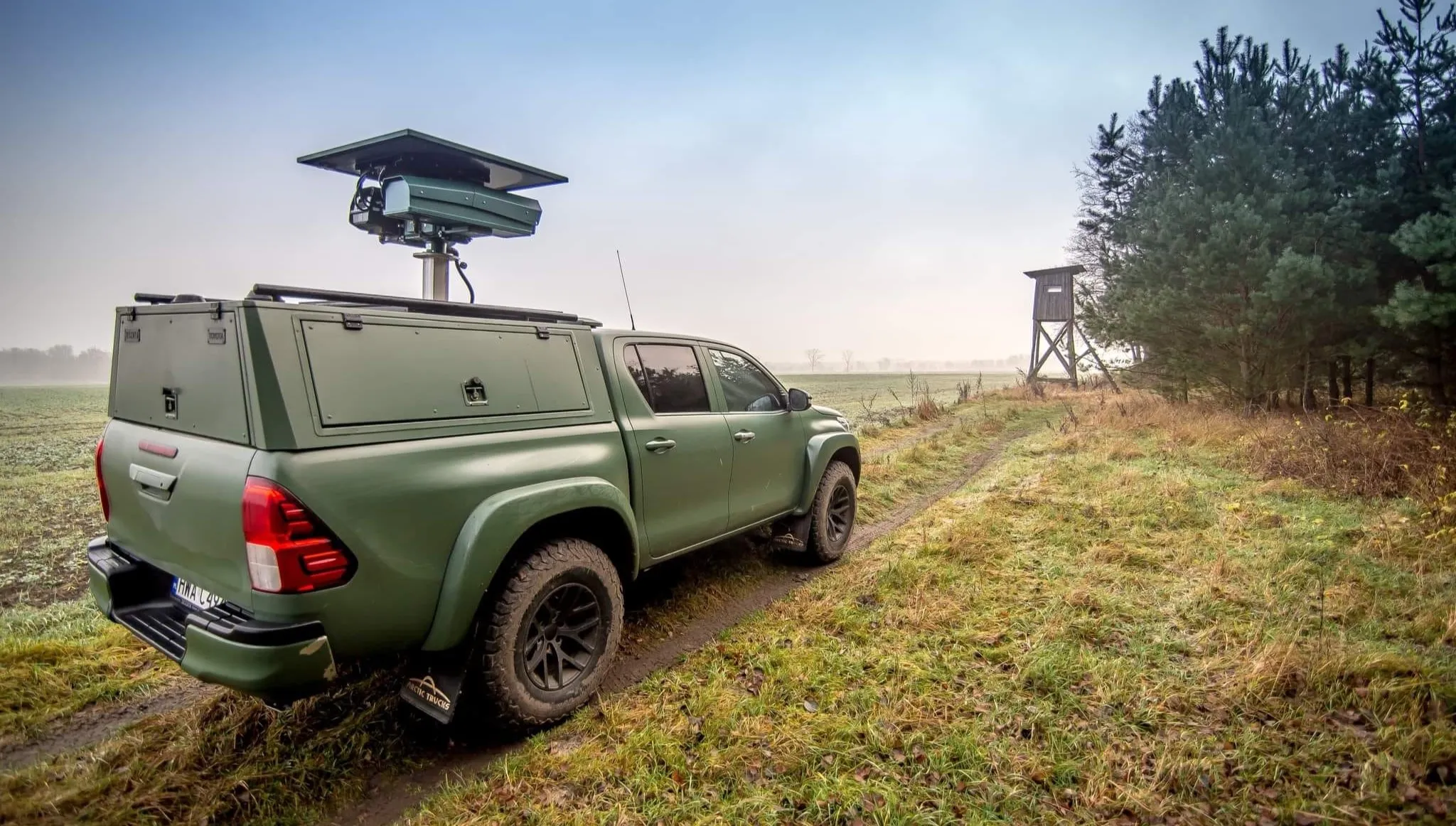 SG zatrzymała pięciu Sudańczyków. Chcieli przedostać się do Niemiec 