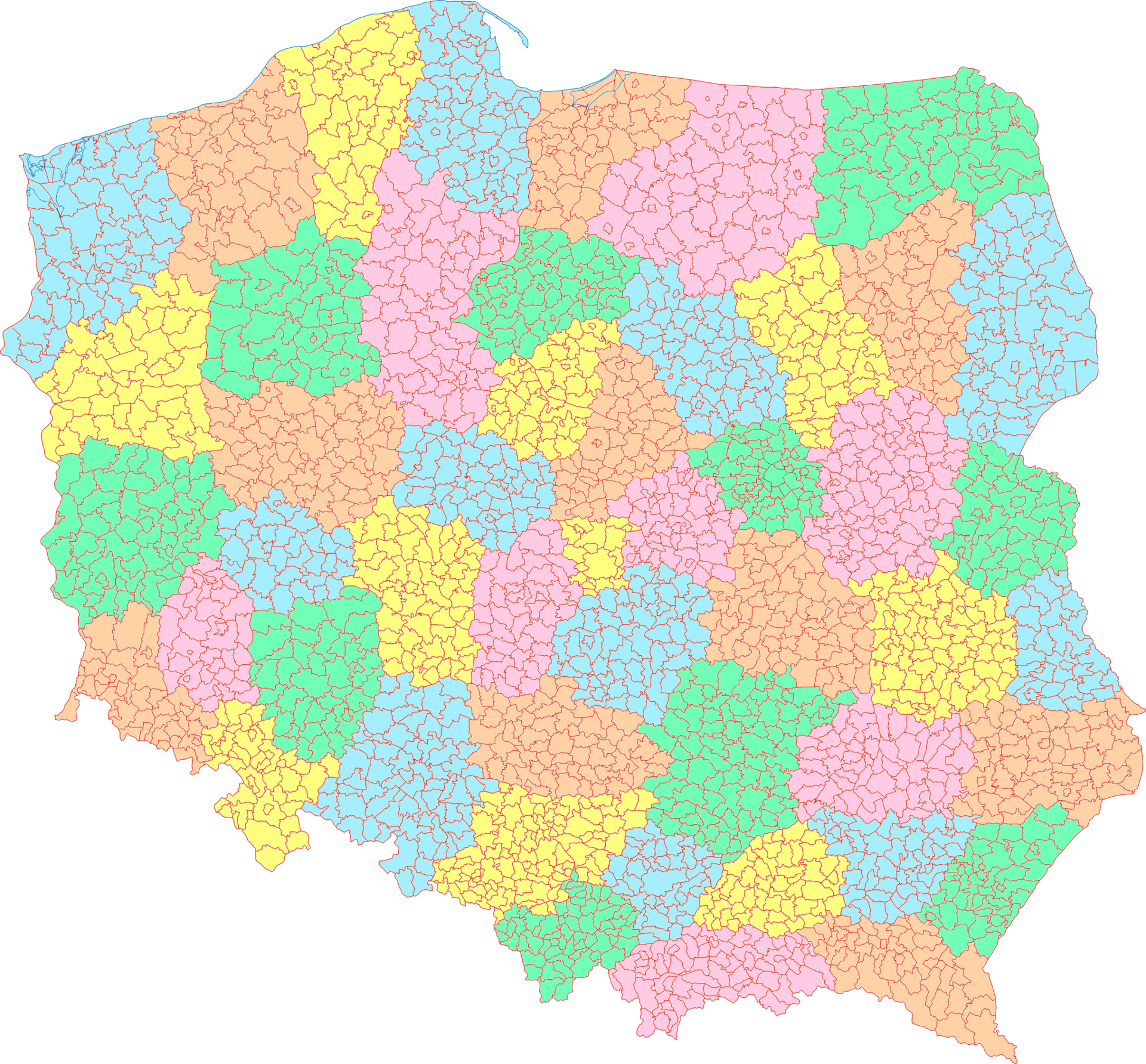 Dawne województwa. Zlokalizuj je na współczesnej mapie Polski