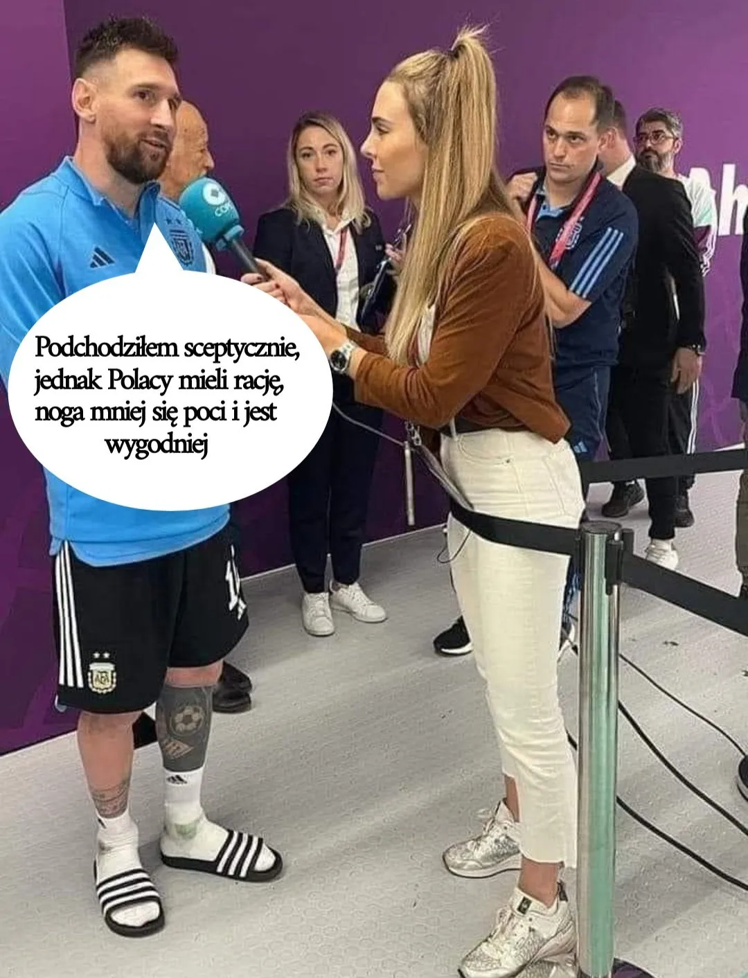 Klapki i skarpety!