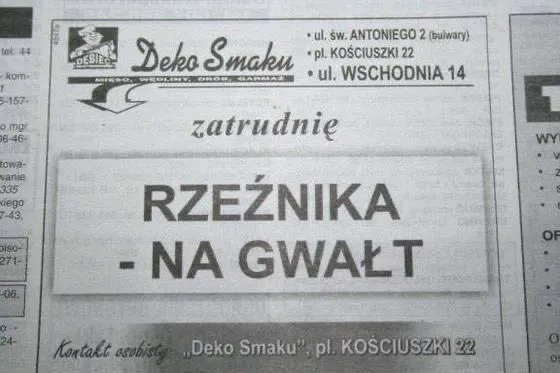 Zatrudnię