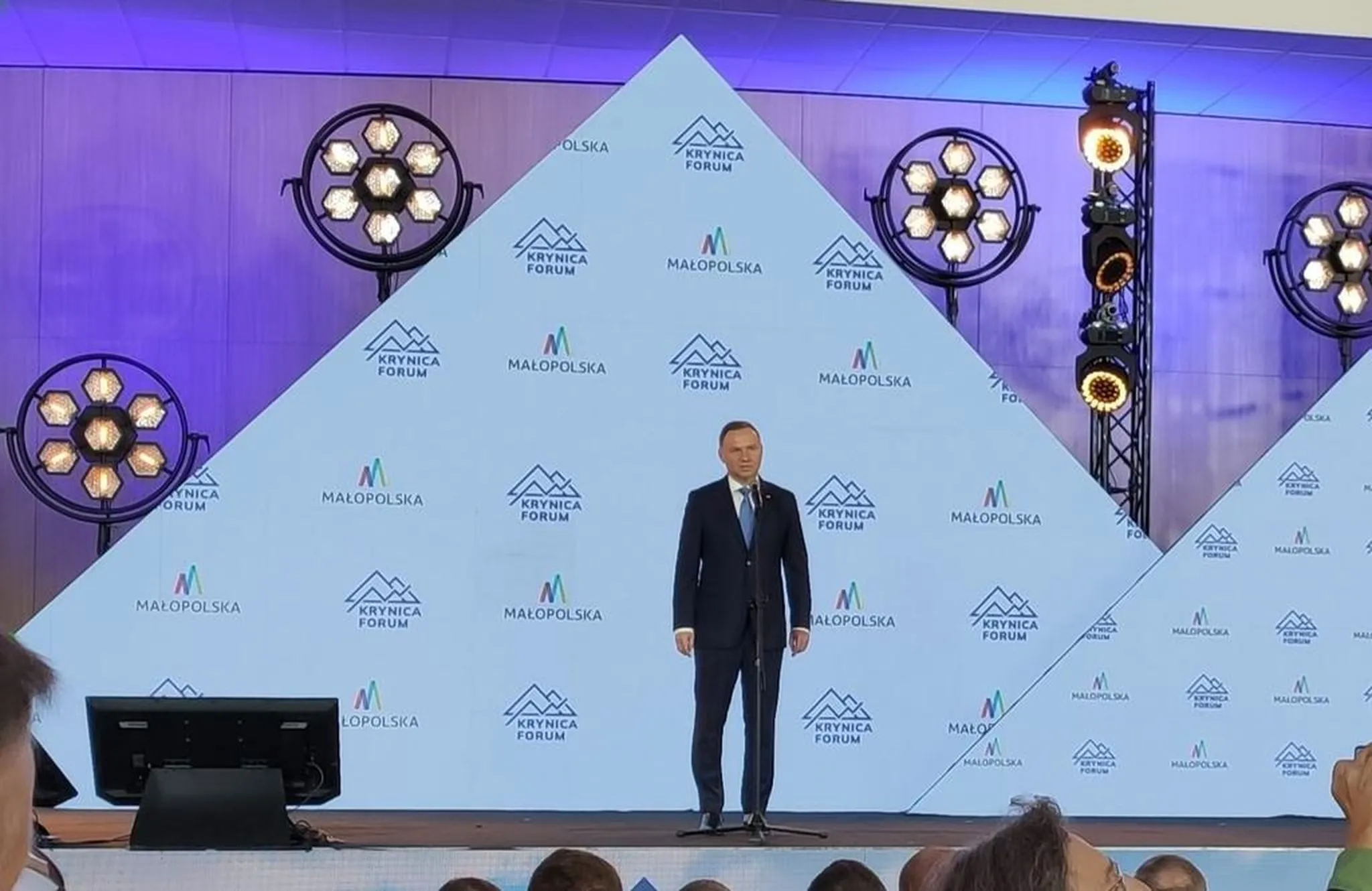 Prezydent Duda w Krynicy: Warto zaryzykować i zainwestować