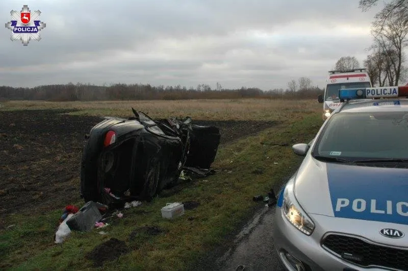 tragiczny wypadek pod Lubartowem