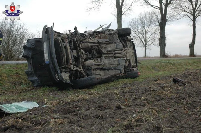 tragiczny wypadek pod Lubartowem