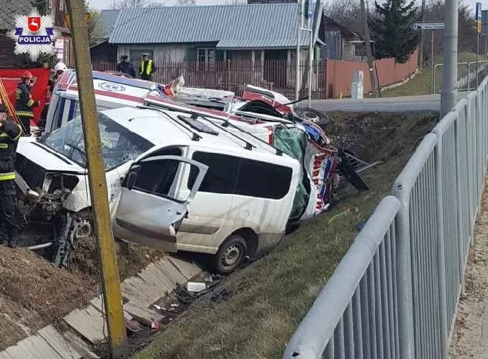 zdjęcie z miejsca wypadku