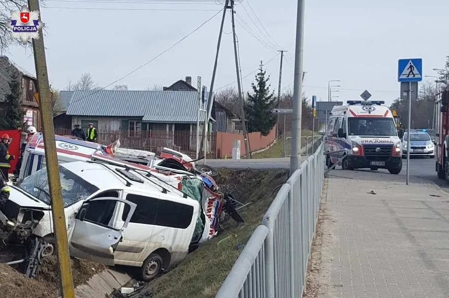 zdjęcie z miejsca wypadku