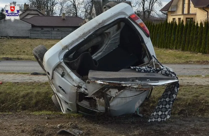 zdjęcie z miejsca wypadku