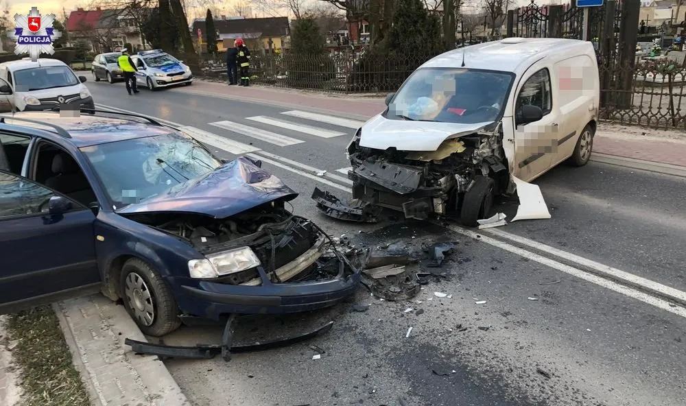 zdjęcie z miejsca wypadku