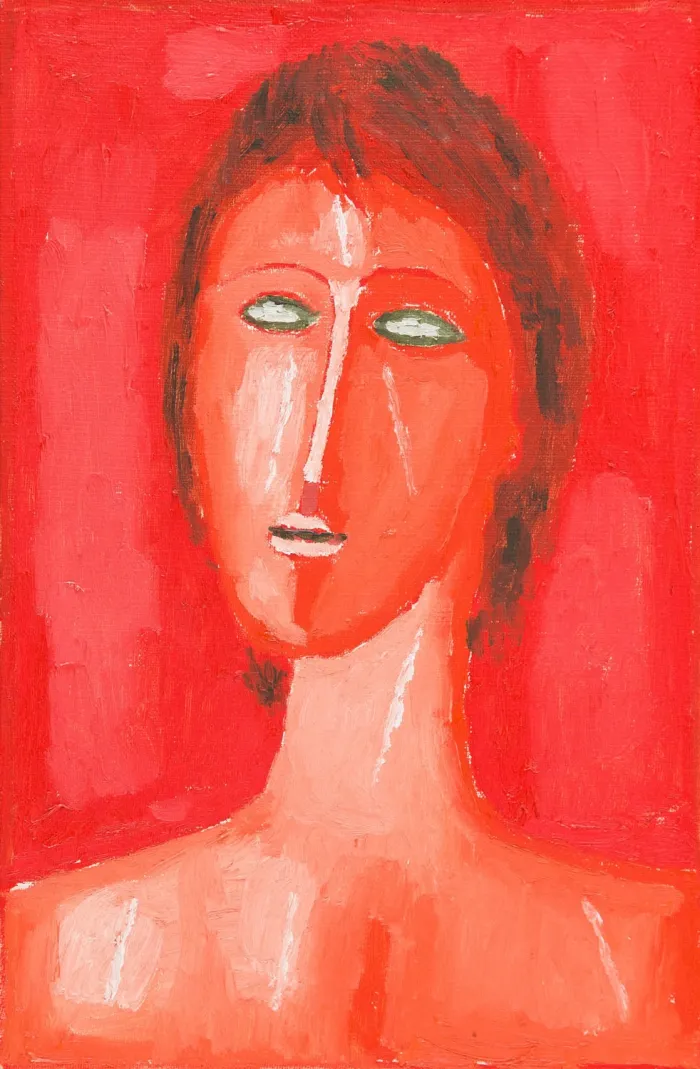 Jerzy Nowosielski "Portret kobiety"
