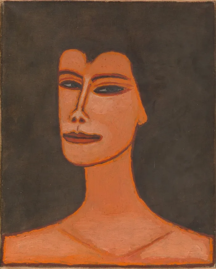 Jerzy Nowosielski "Portret kobiety"