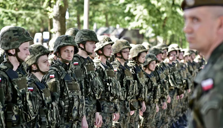 Grójec, gdzie stawili się ochotnicy do służby 6 Mazowieckiej Brygady OT