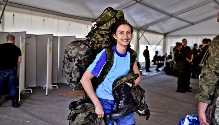 Grójec, gdzie stawili się ochotnicy do służby 6 Mazowieckiej Brygady OT