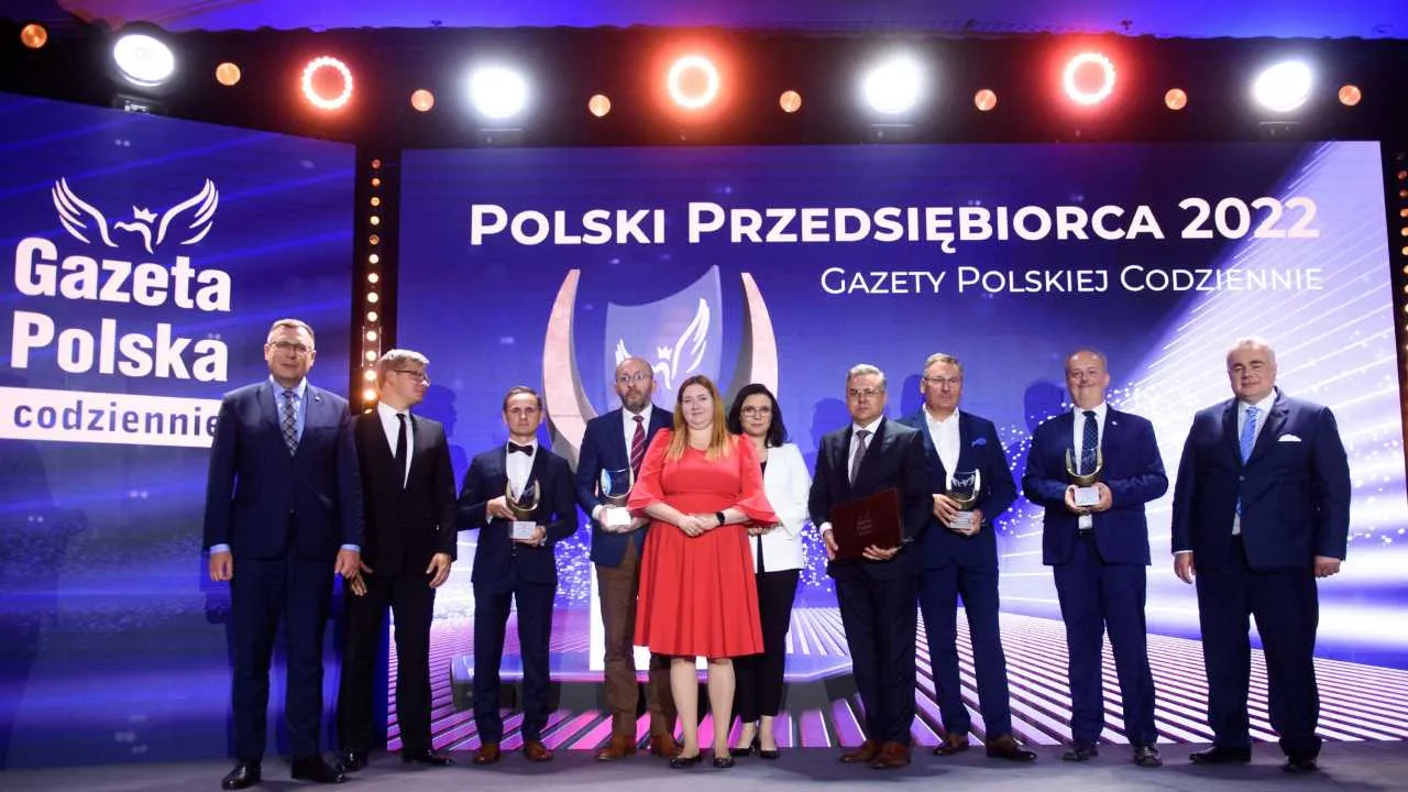Poznaj laureatów konkursu Polski Przedsiębiorca 2022 Gazety Polskiej Codziennie. TRANSMISJA