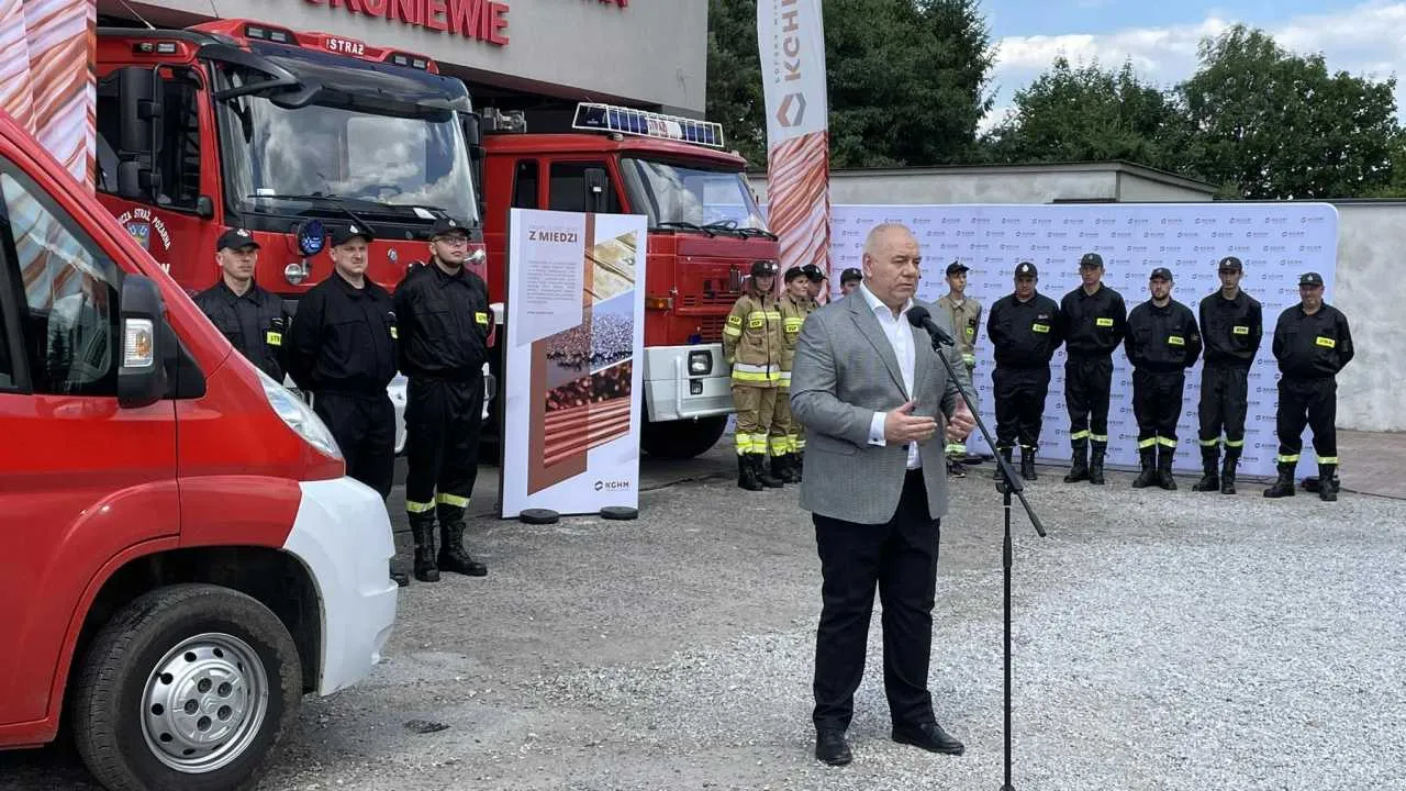 KGHM przeznaczy 5 mln zł na OSP