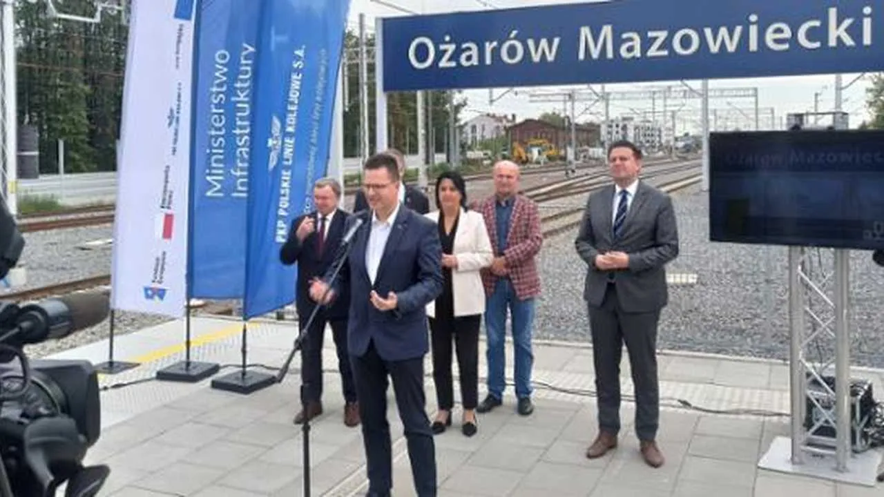 Podwarszawski dworzec w Ożarowie zmodernizowany