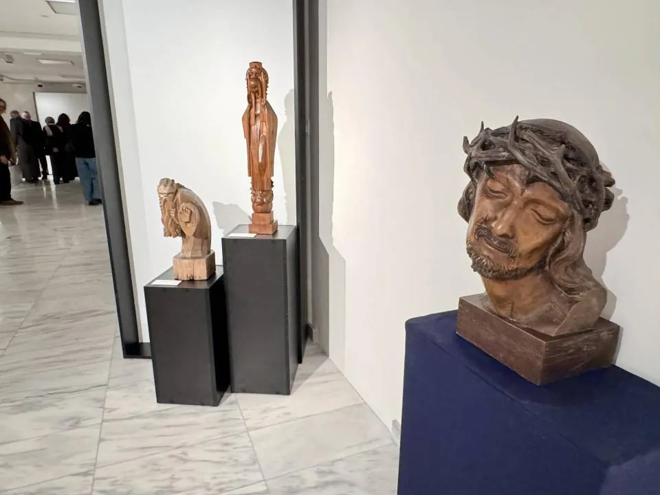 Głowa Chrystusa w koronie cierniowej, Henryk Kuna