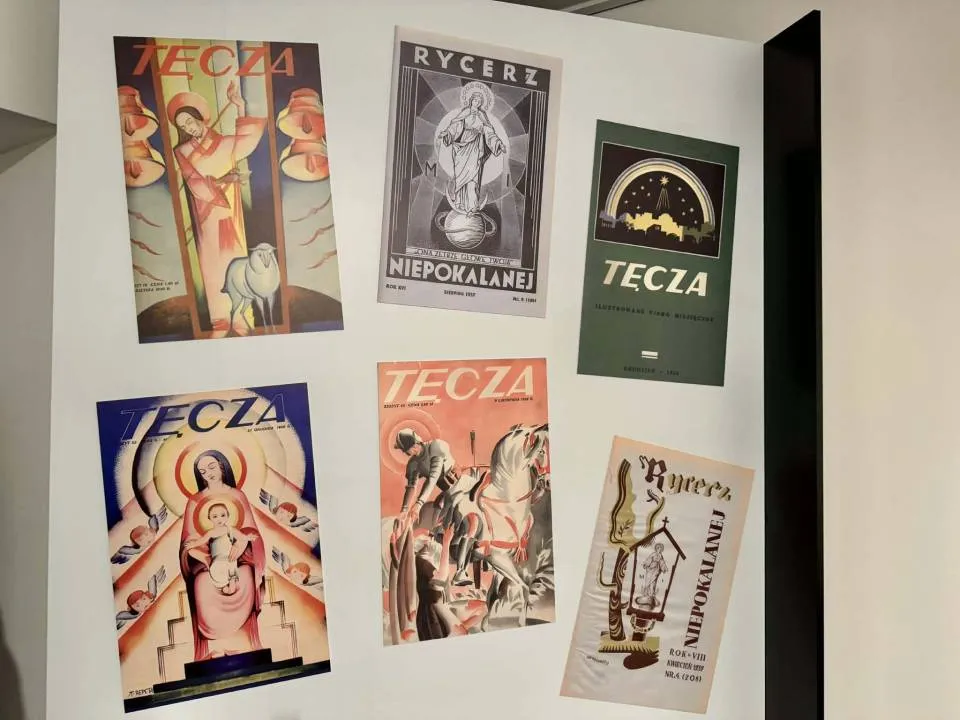 Okładki czasopism „Tęcza”