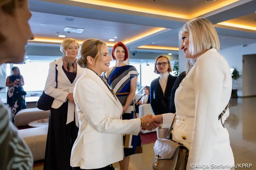 Marta Nawrocka i Agata Kornhauser-Duda wśród pierwszych dam na Szczycie Inicjatywy Trójmorza