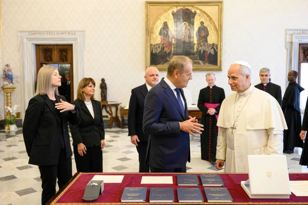 Donald Tusk odbył spotkanie z papieżem Leonem XIV