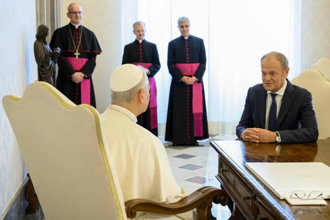 Donald Tusk odbył spotkanie z papieżem Leonem XIV