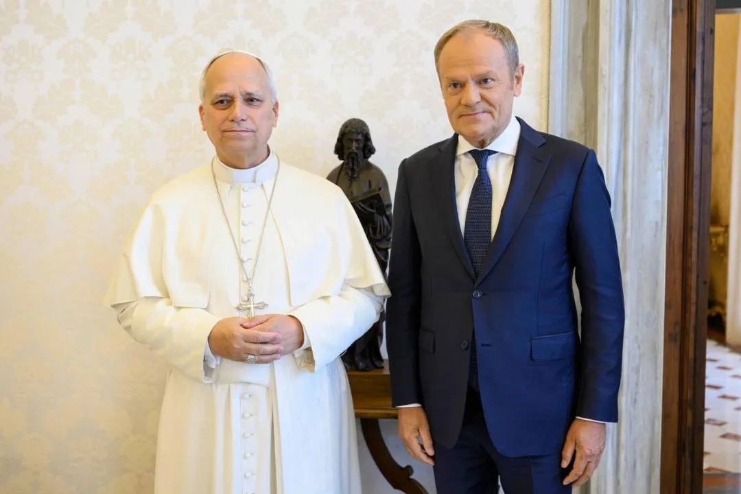 Donald Tusk odbył spotkanie z papieżem Leonem XIV