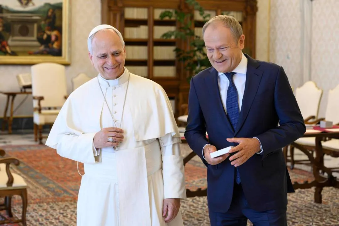 Donald Tusk odbył spotkanie z papieżem Leonem XIV
