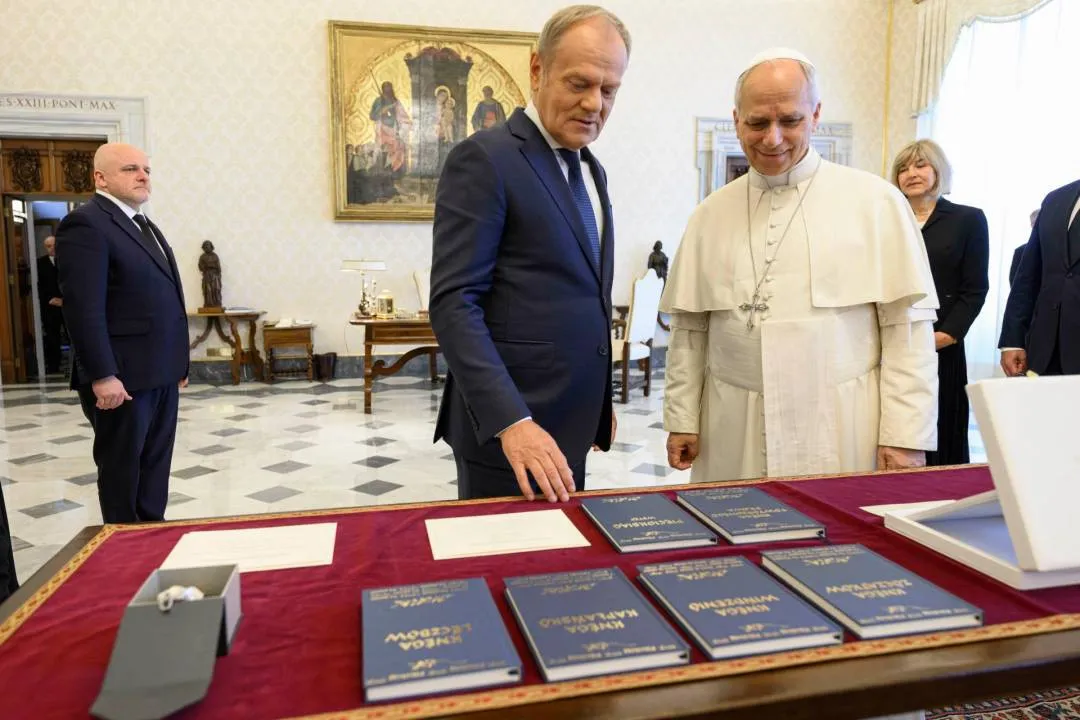 Donald Tusk odbył spotkanie z papieżem Leonem XIV