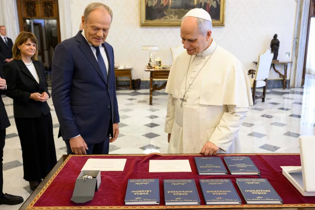 Donald Tusk odbył spotkanie z papieżem Leonem XIV