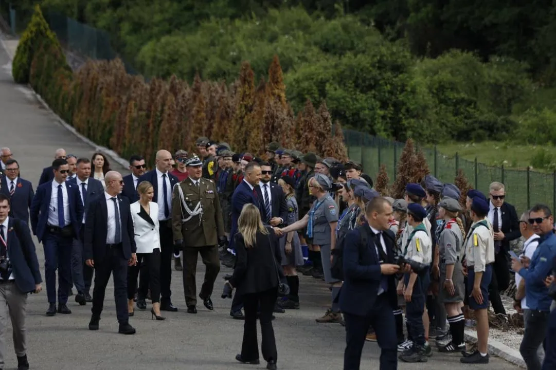 Uroczystości na Monte Cassino