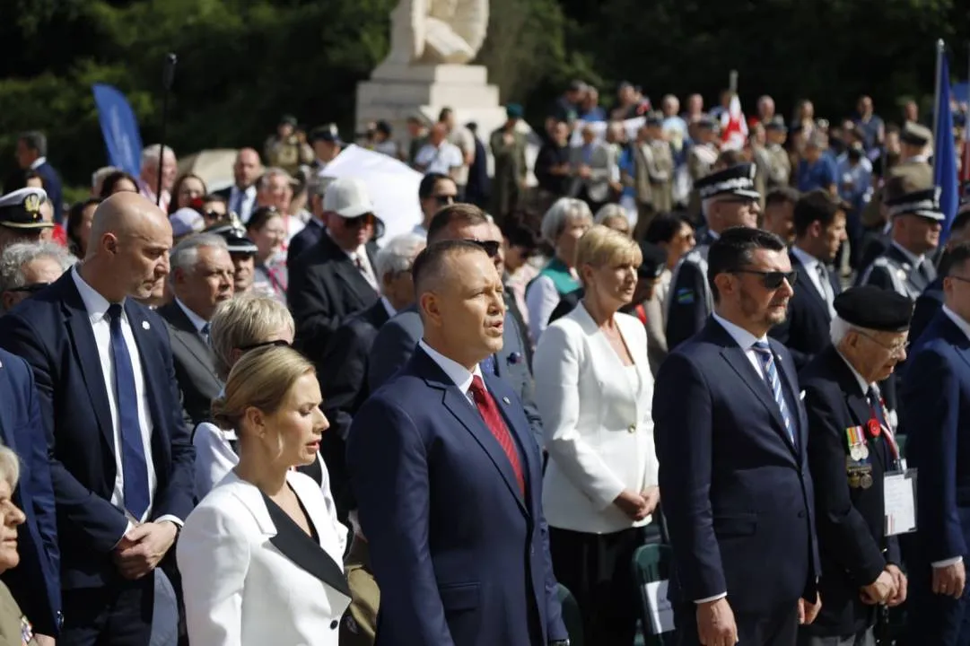 Uroczystości na Monte Cassino