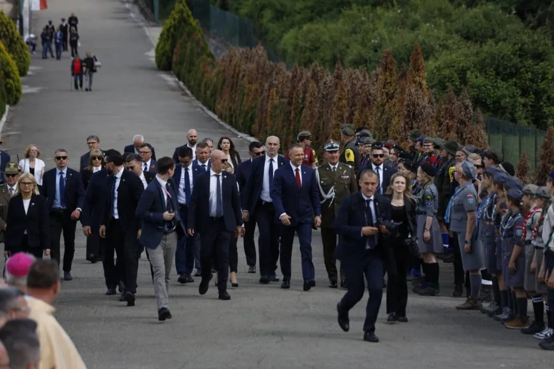 Uroczystości na Monte Cassino