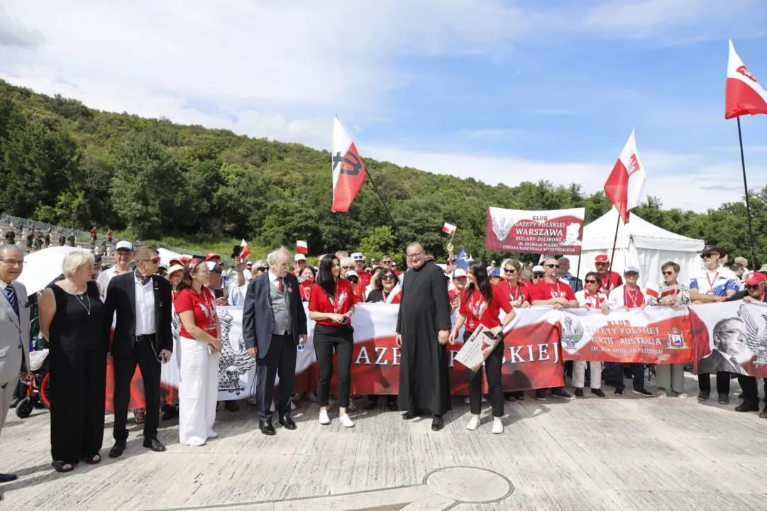 Uroczystości na Monte Cassino