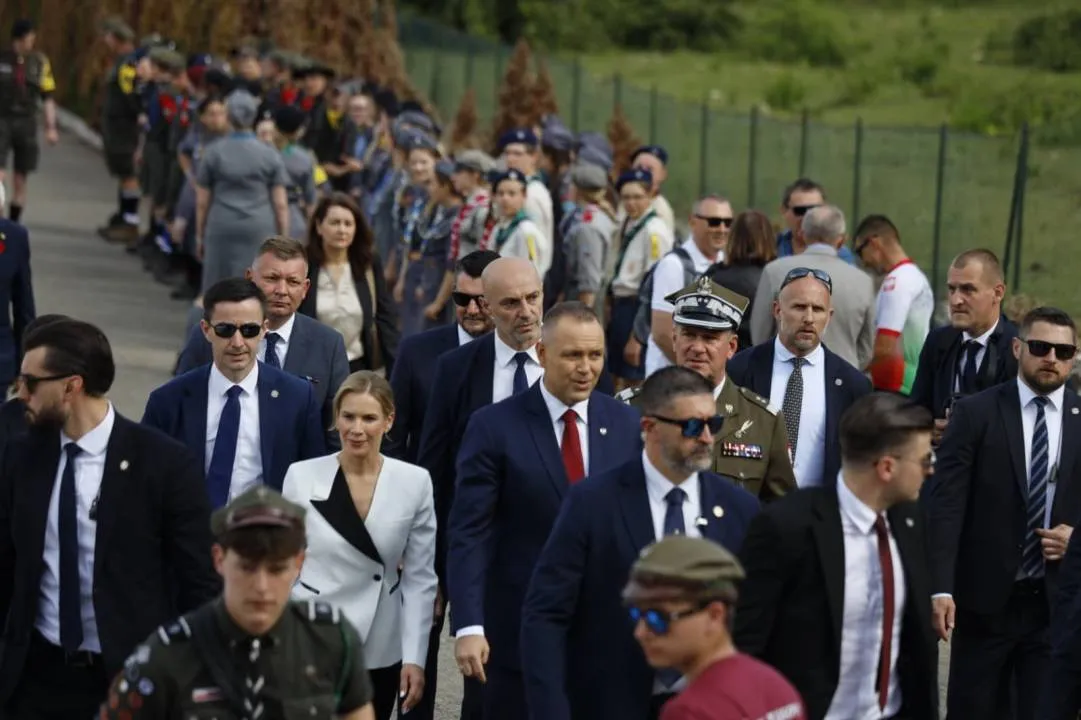 Uroczystości na Monte Cassino