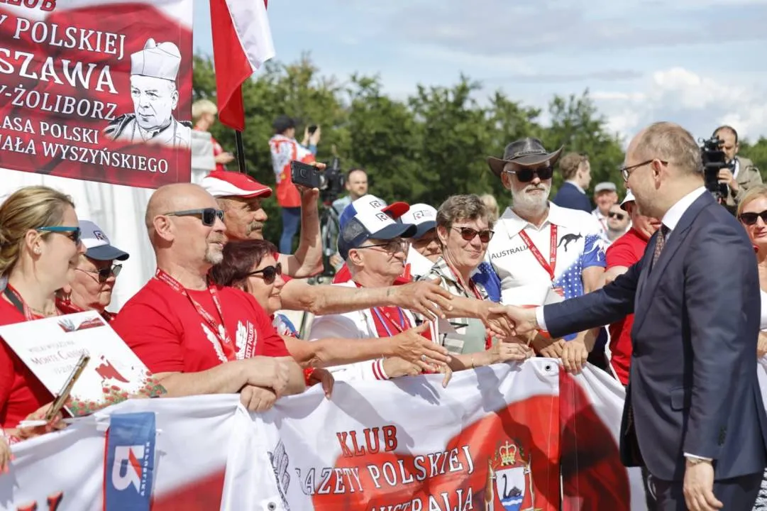 Uroczystości na Monte Cassino
