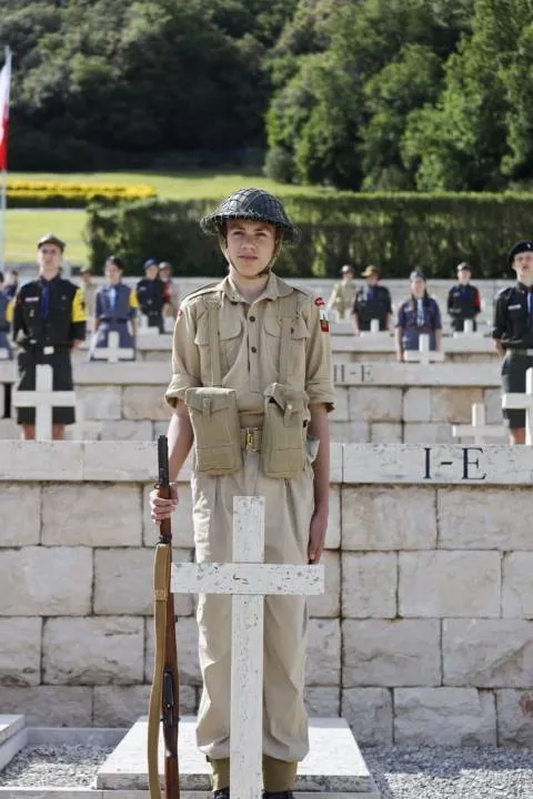 Uroczystości na Monte Cassino