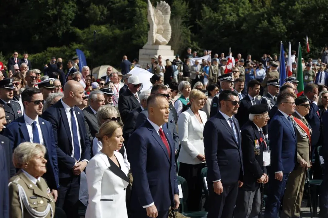Uroczystości na Monte Cassino