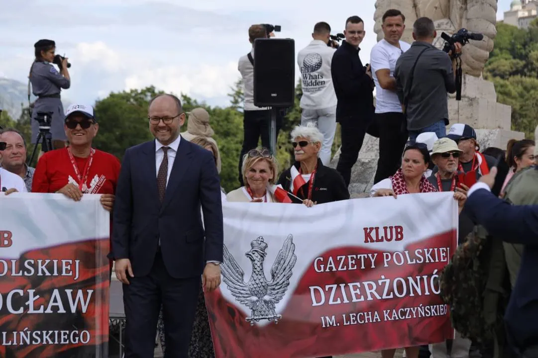 Uroczystości na Monte Cassino