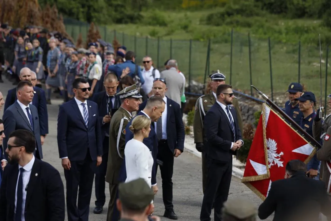 Uroczystości na Monte Cassino