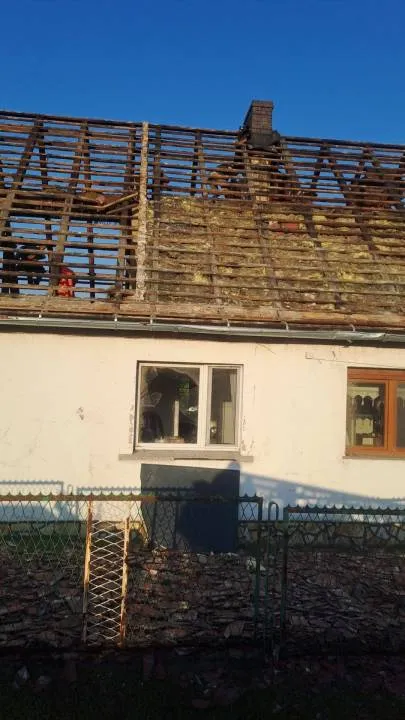 Strażacy usuwają skutki nawałnic