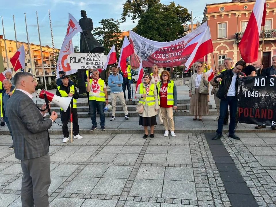 Protest w Częstochowie