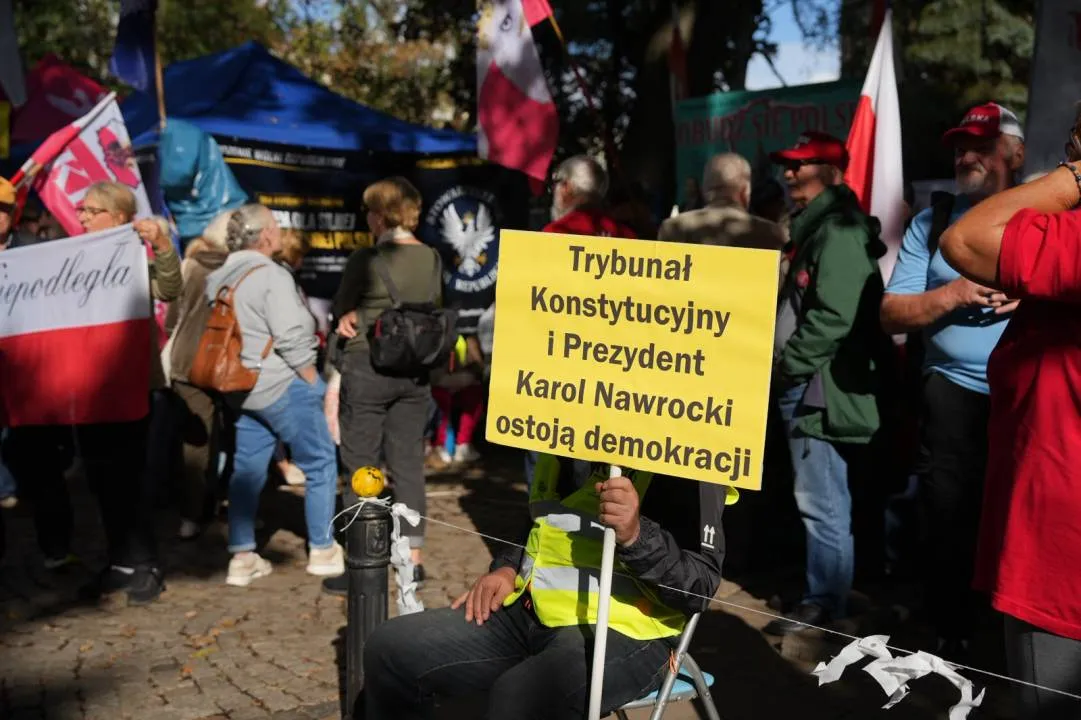 Protest przed TK
