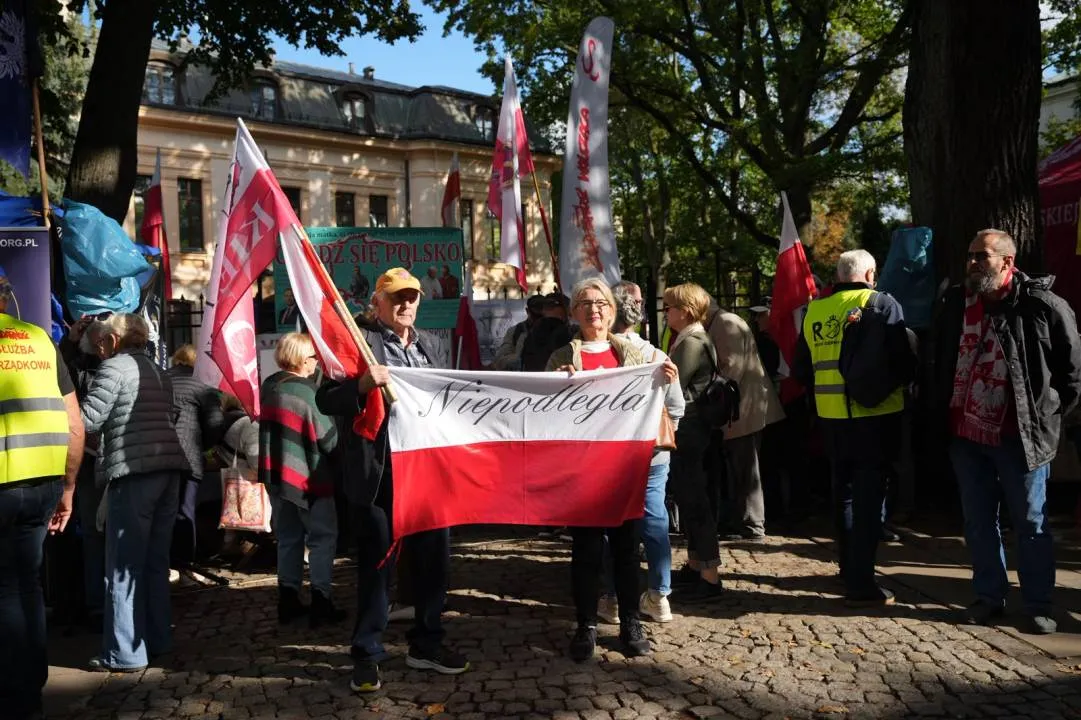 Protest przed TK