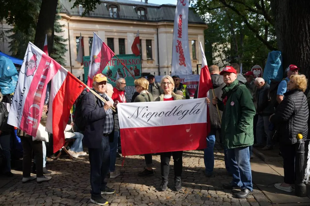 Protest przed TK