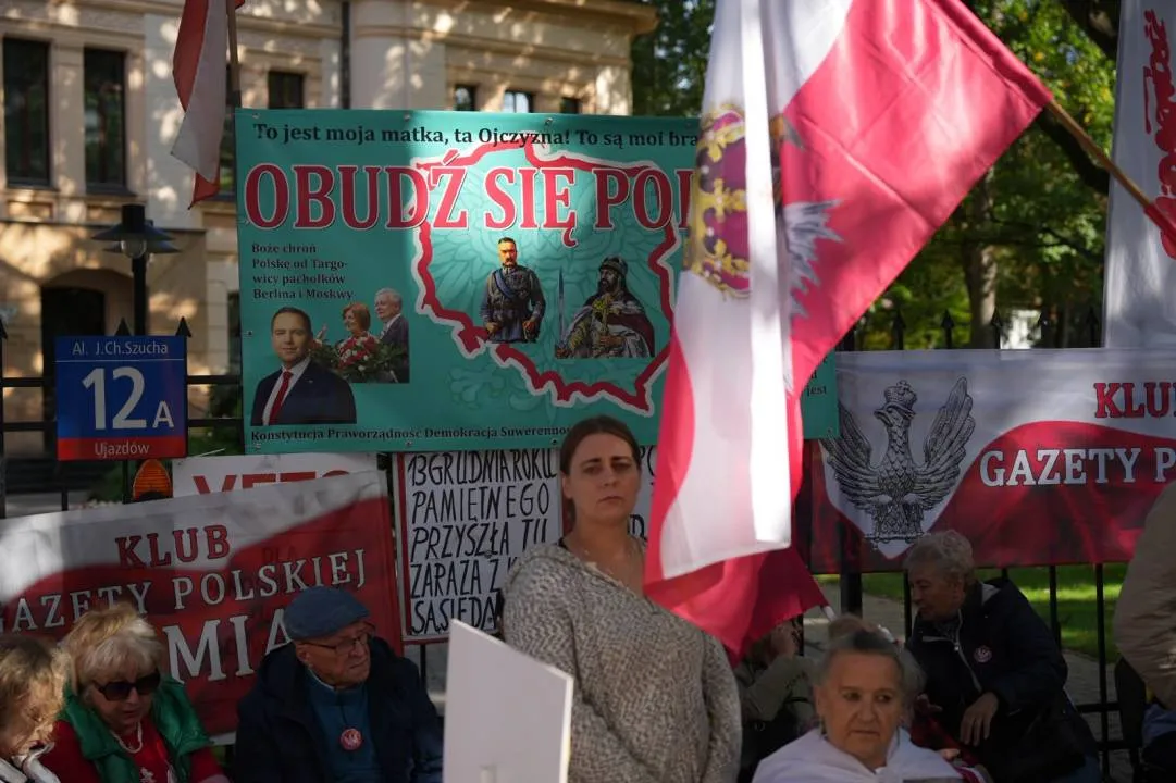 Protest przed TK