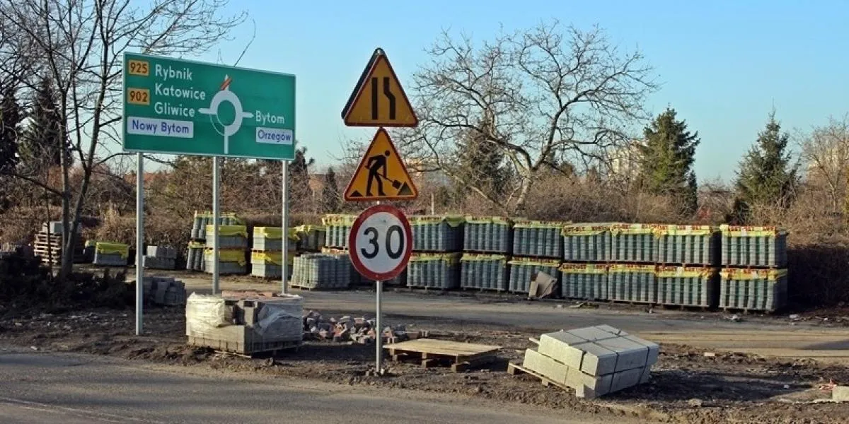 Ruda Śląska: nowe rondo wkrótce gotowe | Niezalezna.pl