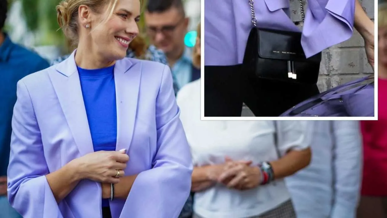 Pierwsza dama na wywiadówce! Elegancka Marta Nawrocka stawia na polską markę