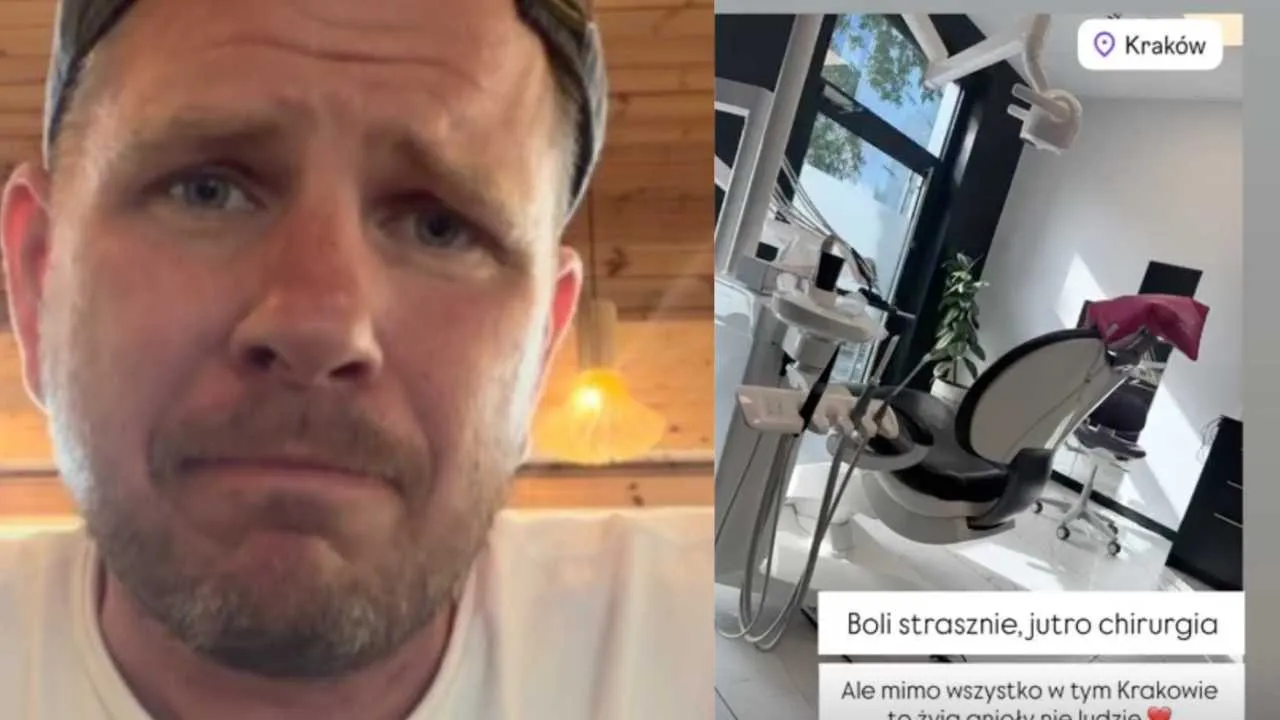 Chajzer znów u dentysty. "Boli strasznie, jutro chirurgia"